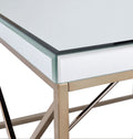 Evelyn Cocktail Table Beige Beige Iron