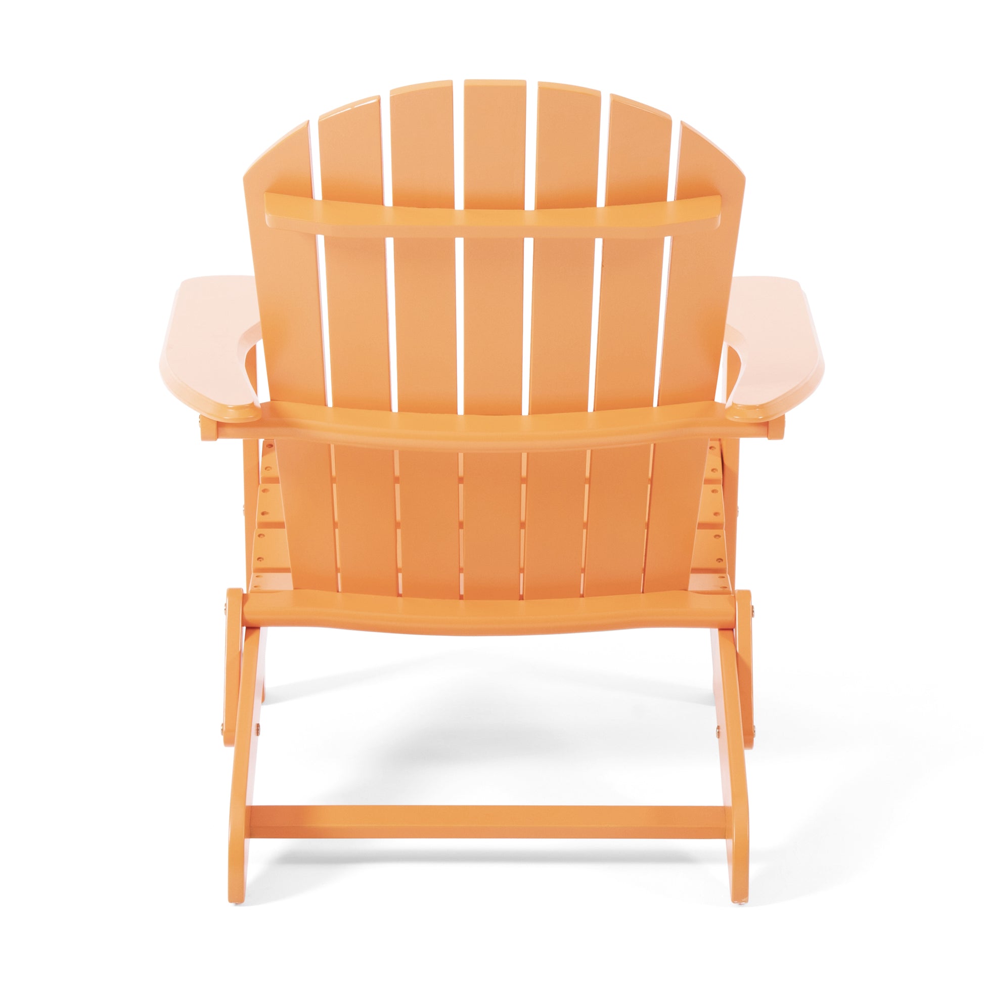 Malibu Adirondack Chair Tangerine Acacia Wood