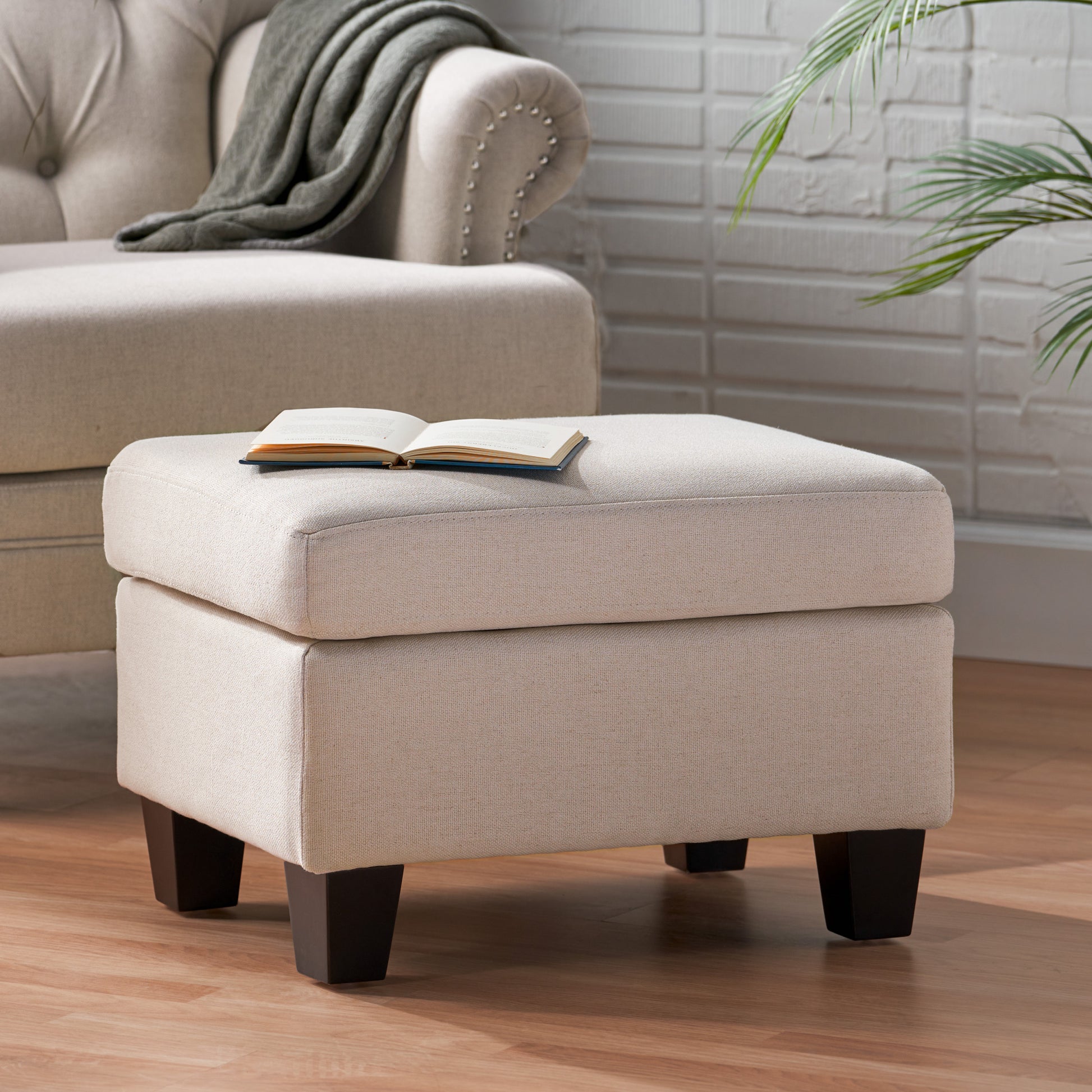 Springfield Ottoman Linen Fabric