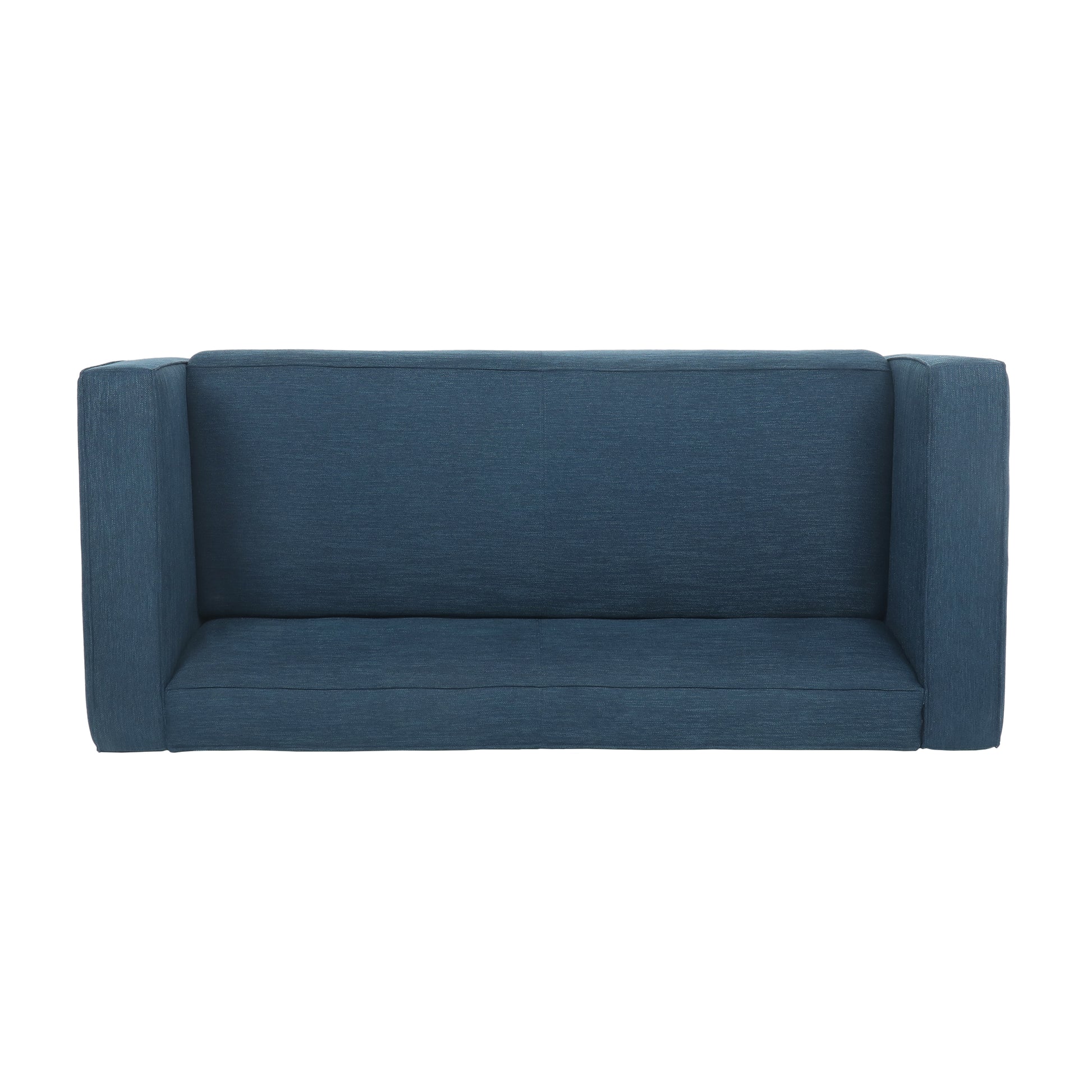 Seat Navy Blue Fabric 3 Seat
