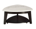 Francis Marble Top Cocktail Table White White Marble