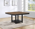 Harington Dining Table Dark Brown Dark Brown Wood