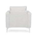 Club Chair Beige Fabric