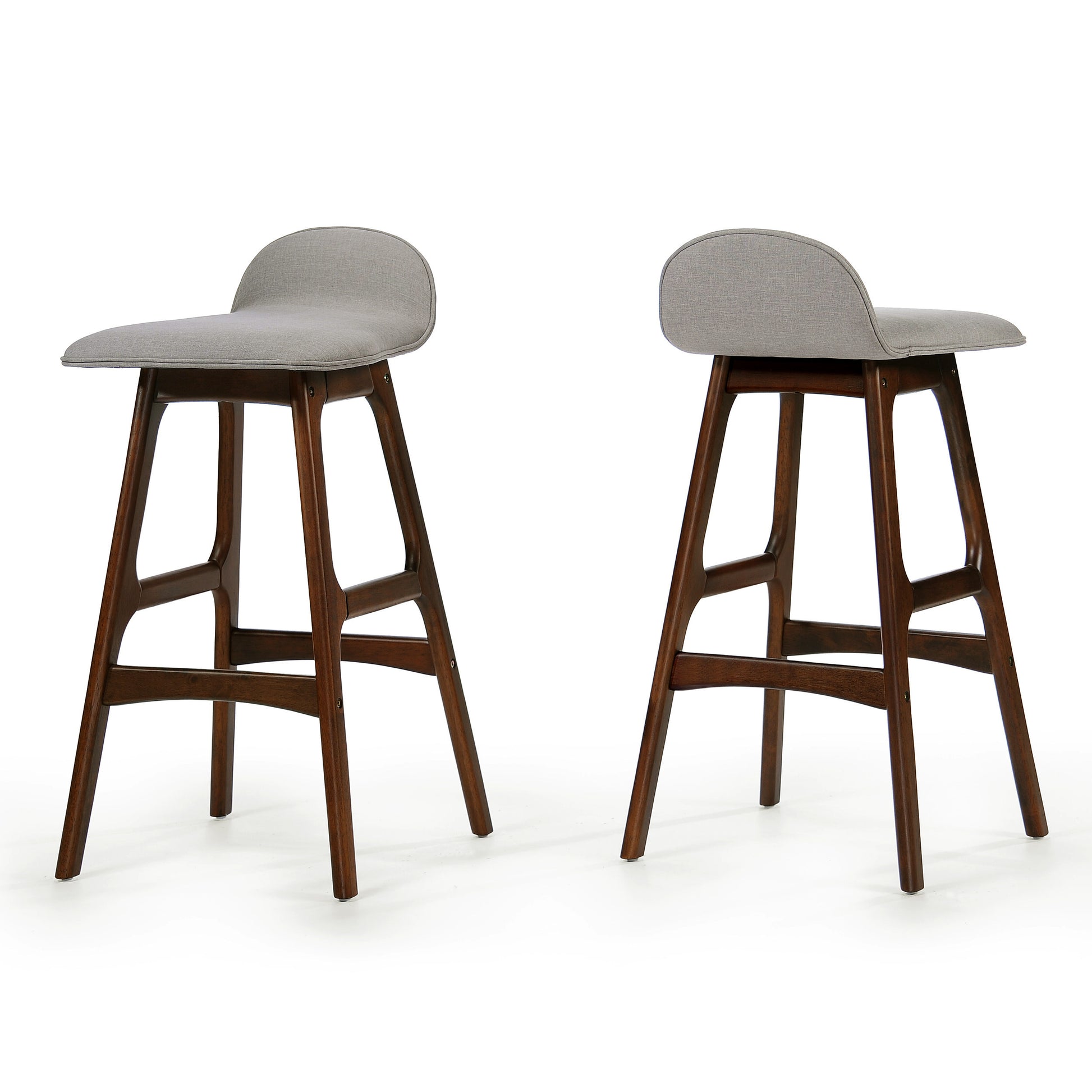 Bar Chair Light Gray Fabric