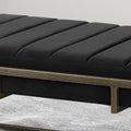 Ottoman Black Velvet