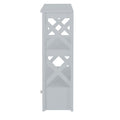 2 Drawer Hang Rack Grey Mdf