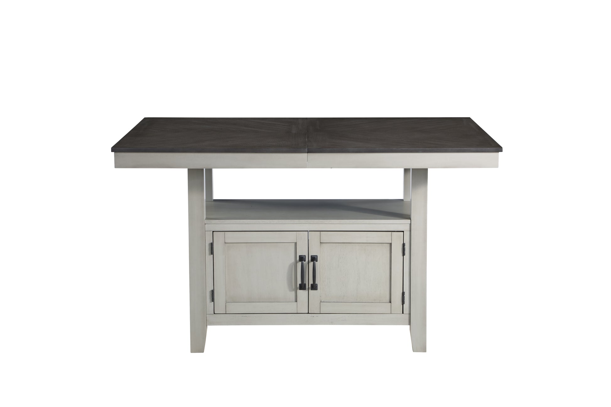 Hyland Counter Table Dark Gray Dark Gray Wood