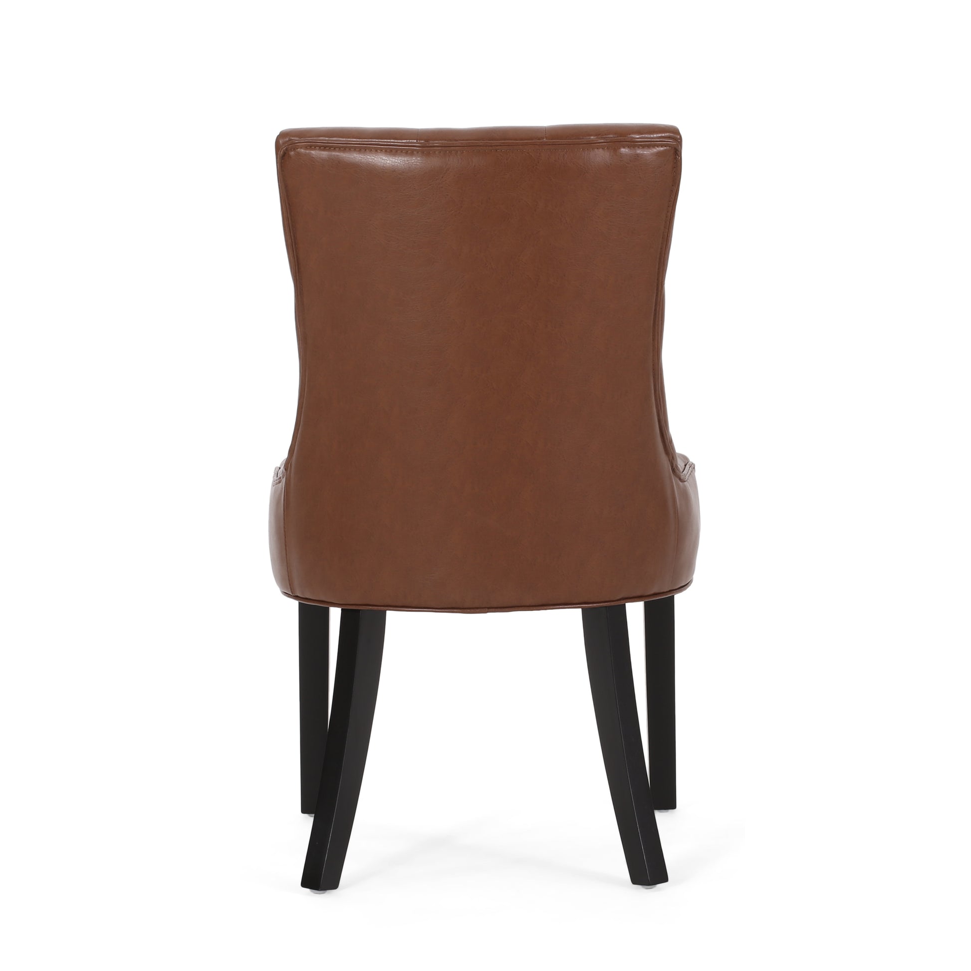 Cheney Dining Chair Kd Mp2 Set Of 2 Light Brown Pu