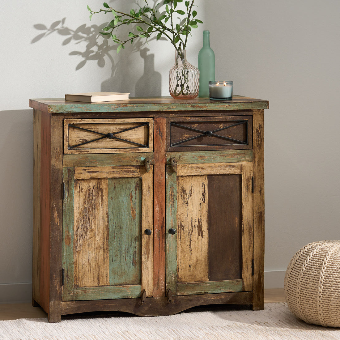 Sideboard - Multicolor Wood