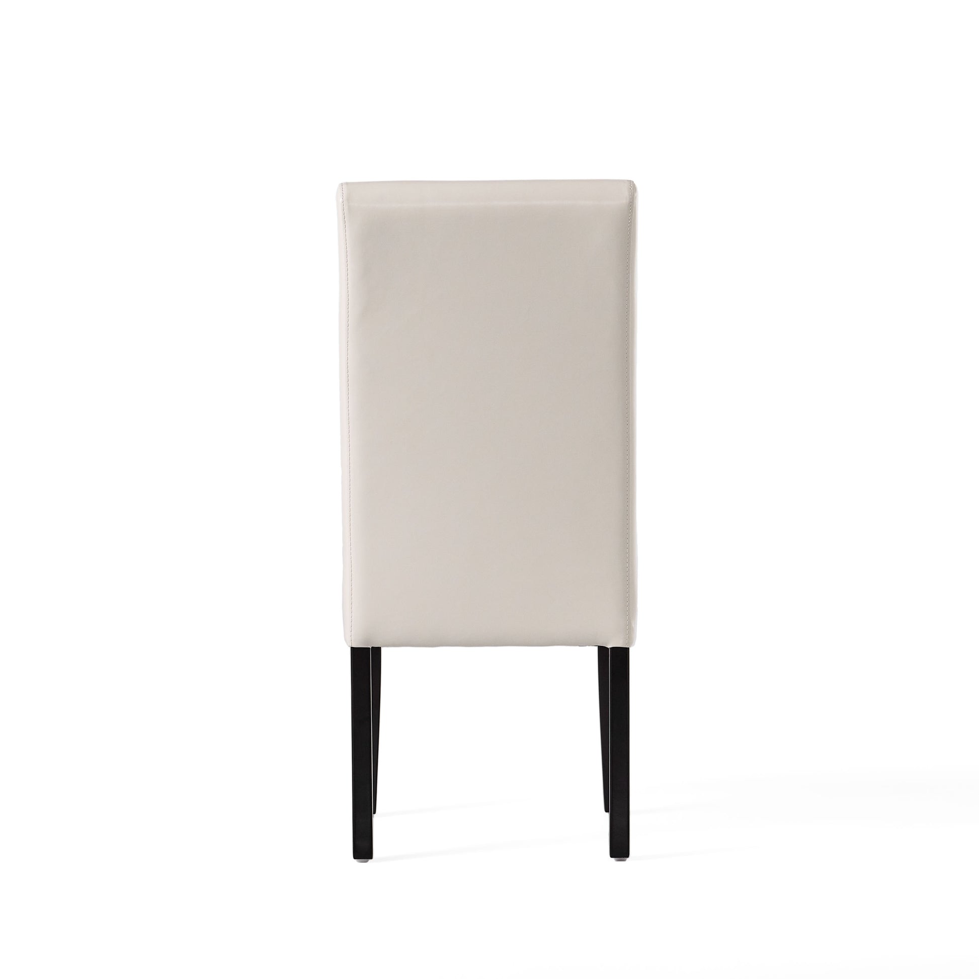 Hanford Dining Chair Ivory Pu Leather