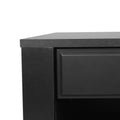 Side Table Black Mdf