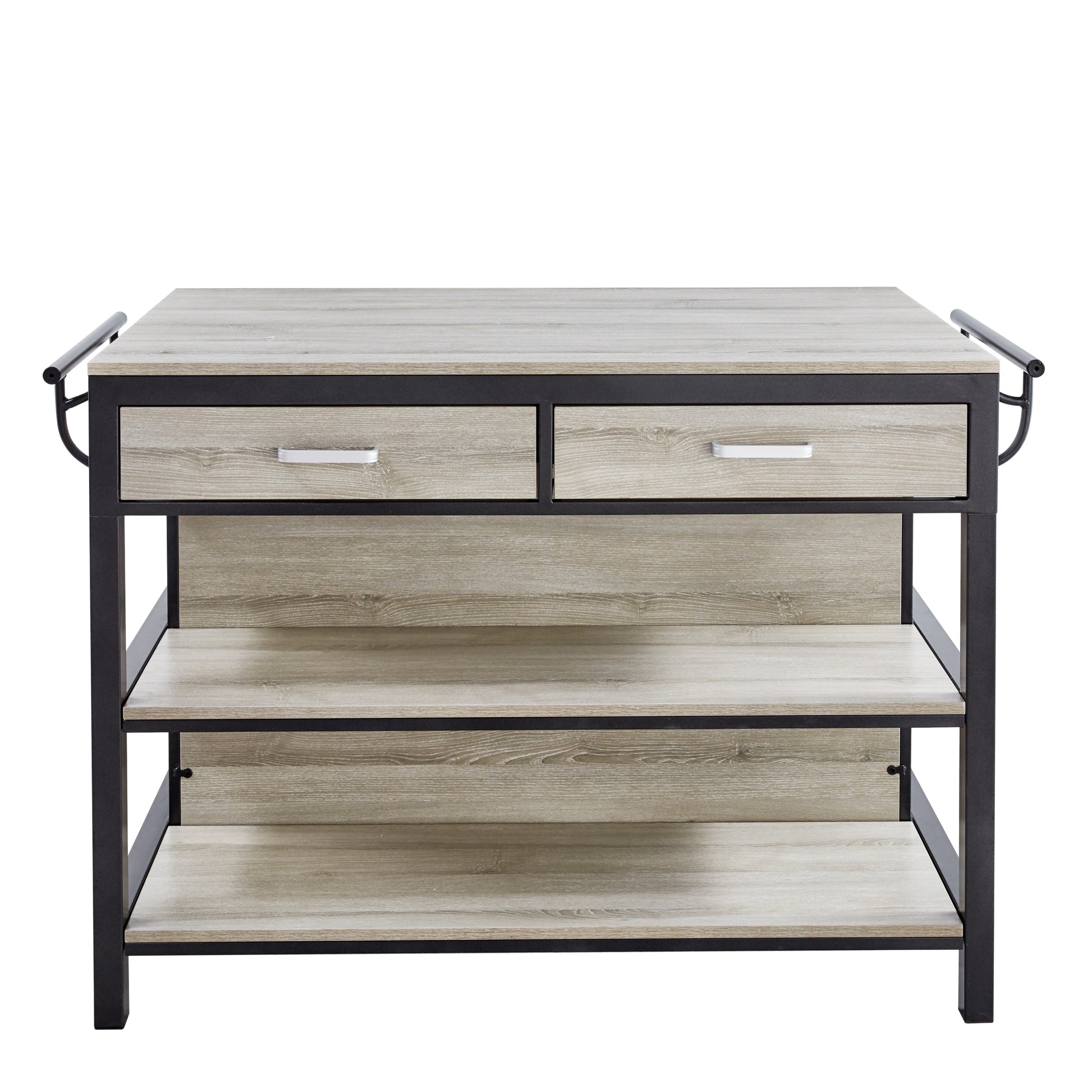 Carson Counter Kitchen Table Pearl Silver Silver White Wood