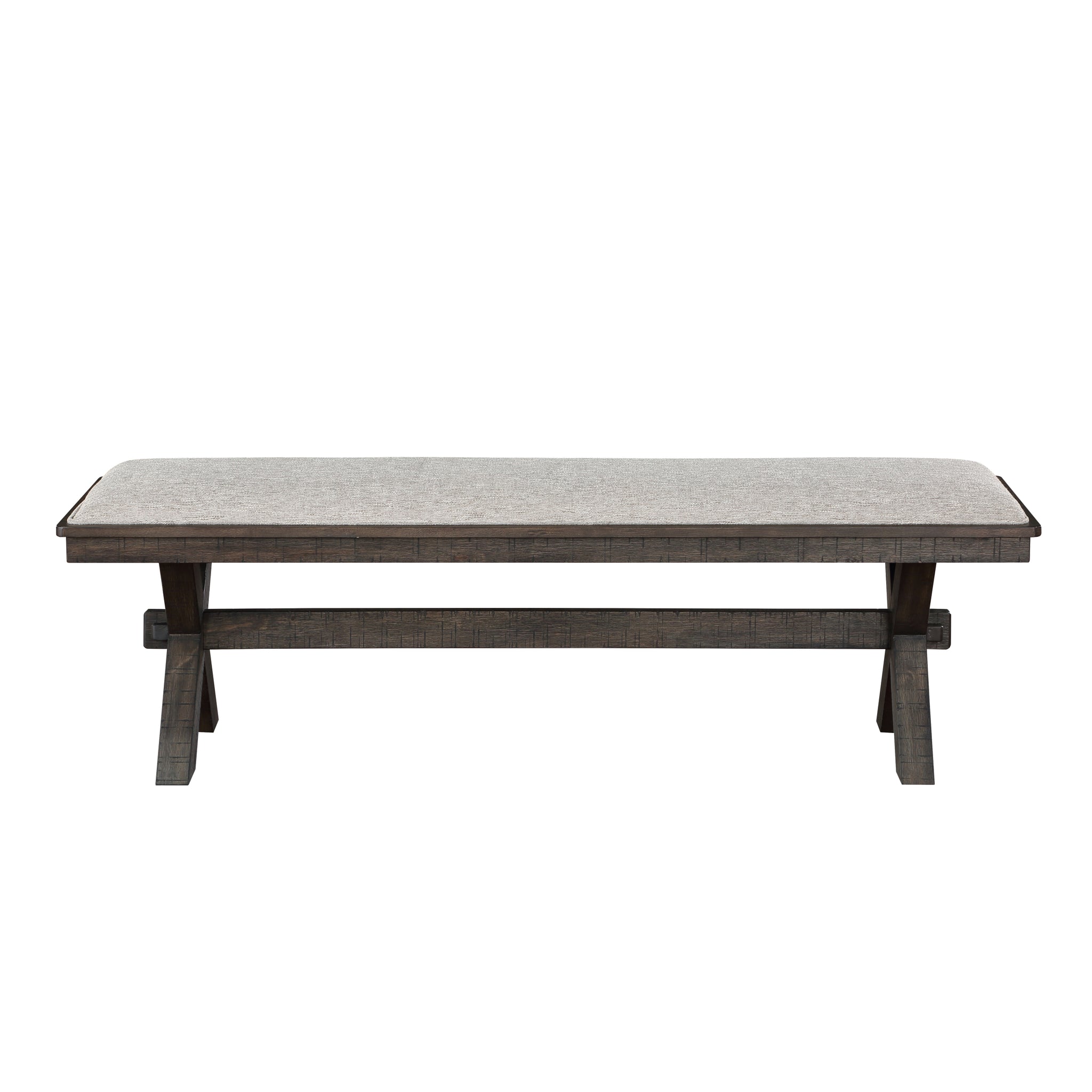 Riverdale Bench Black Black Wood