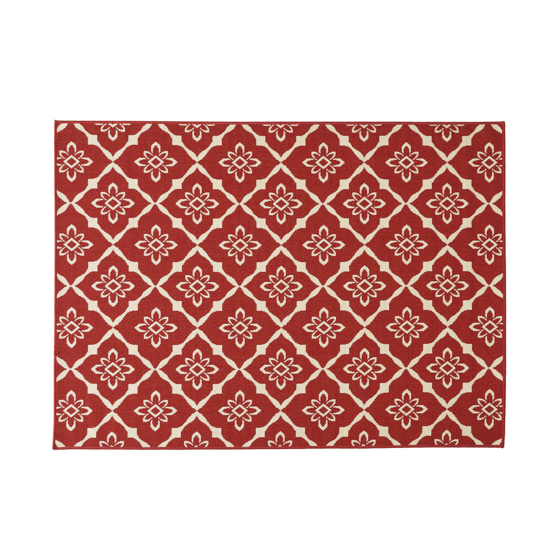 Meridian 5703R 5'3" X 7' Red Polypropylene