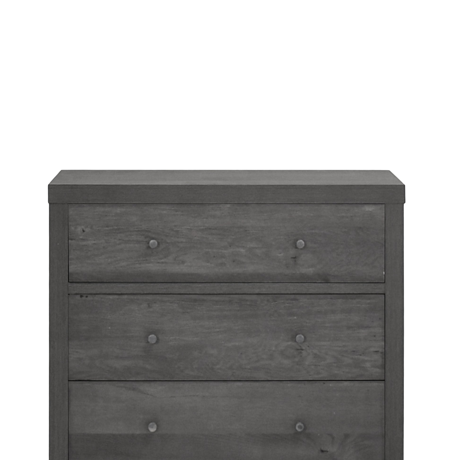 Nordic 3 Drawer Chest Grey Mdf