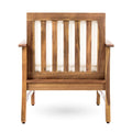 Perla Club Chair Cream Acacia Wood