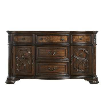 Royale Buffet Dark Brown Dark Brown Wood