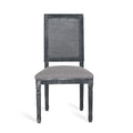 Dining Chair Grey Fabric