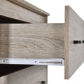 Toolless Assembly 5 Drawes Chest Oak Mdf