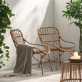 Harlem Chair Light Brown Rattan