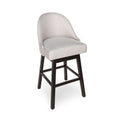 Swivel Barstool Mp2 Set Of 2 Wheat Fabric