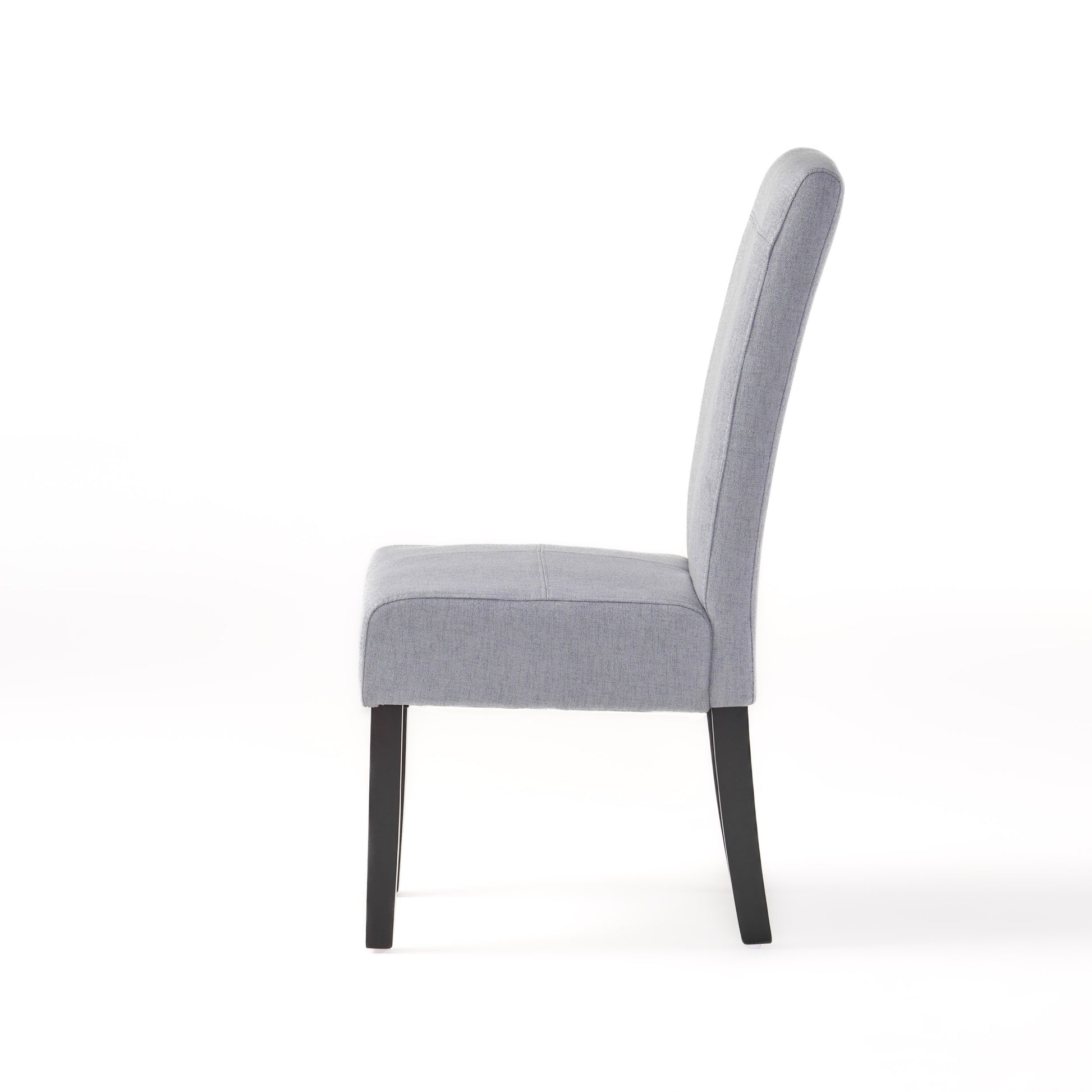 Pertica Kd Dining Chair Light Grey Velvet