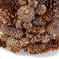 Pine Cone Table Top Tree Champagne Foam