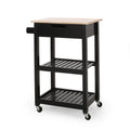 Kitchen Cart - Black Wood