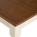 Clearwater Rect Sld Top Table Leg E Dark Oak Rubber