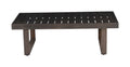 Wyatt Patio Cocktail Table Brown Brown Wood