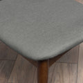 CHAIR Set of 2 light gray-fabric