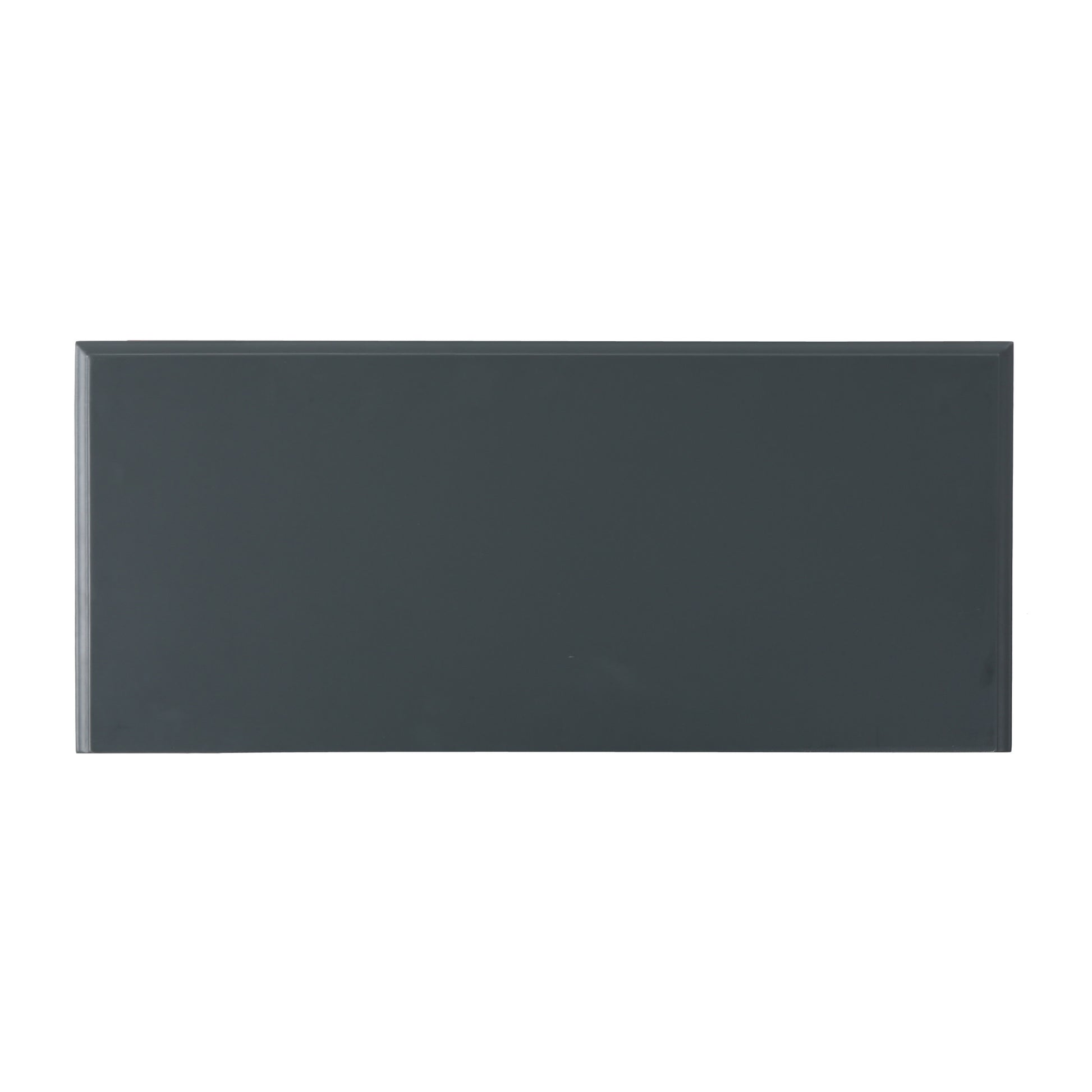 Firwood Mirror Finished Double Door Cabinet, Charcoal Grey Charcoal Grey Wood