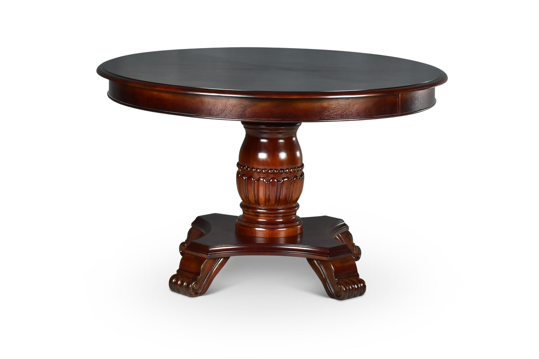 Tournament Dining Table Dark Brown Dark Brown Wood