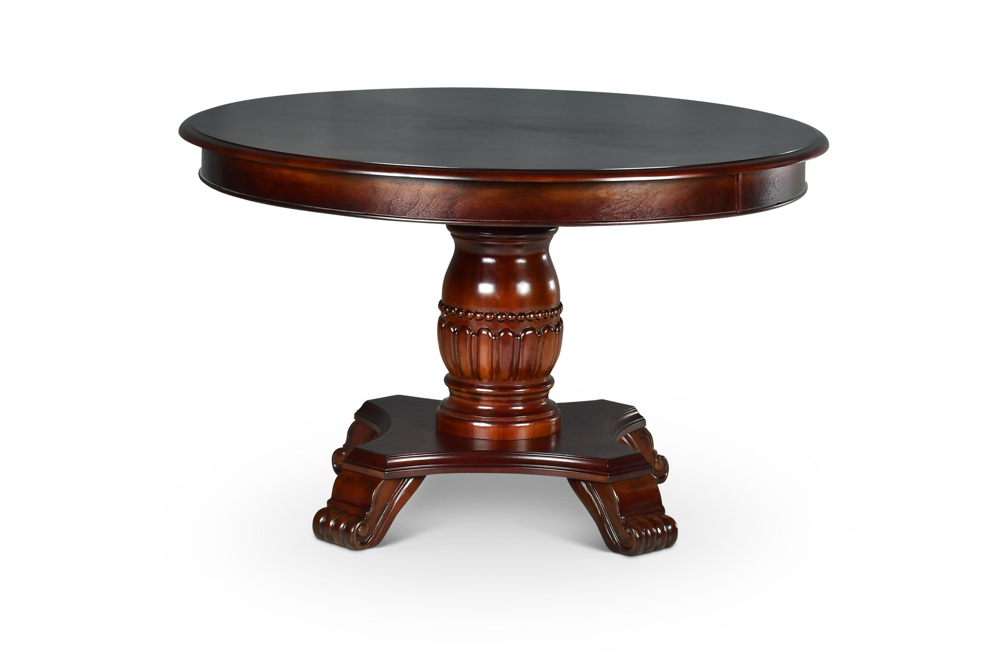 Tournament Dining Table Dark Brown Dark Brown Wood