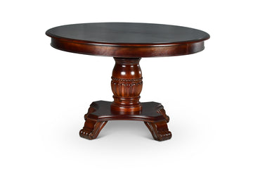 Tournament Dining Table Dark Brown Dark Brown Wood
