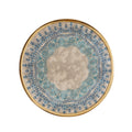 Round Transfer Light Blue Wall D Cor Blue Metal