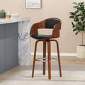 Bar Stool Black Pu