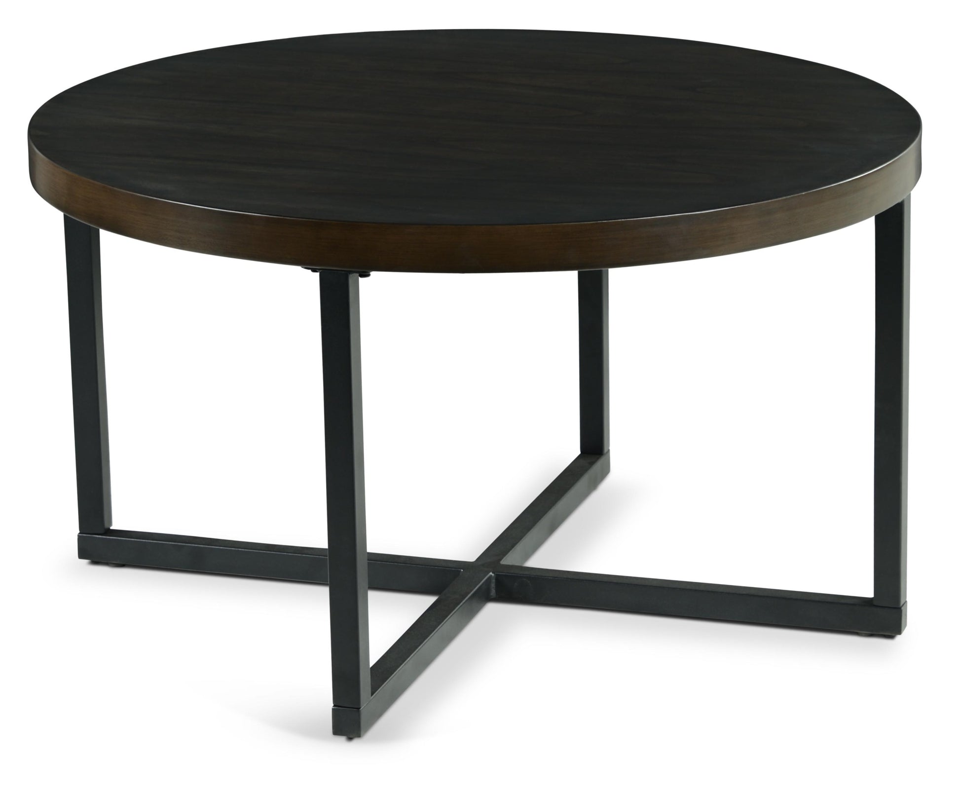 Yukon Coffee Table With Stools Brown Brown Iron