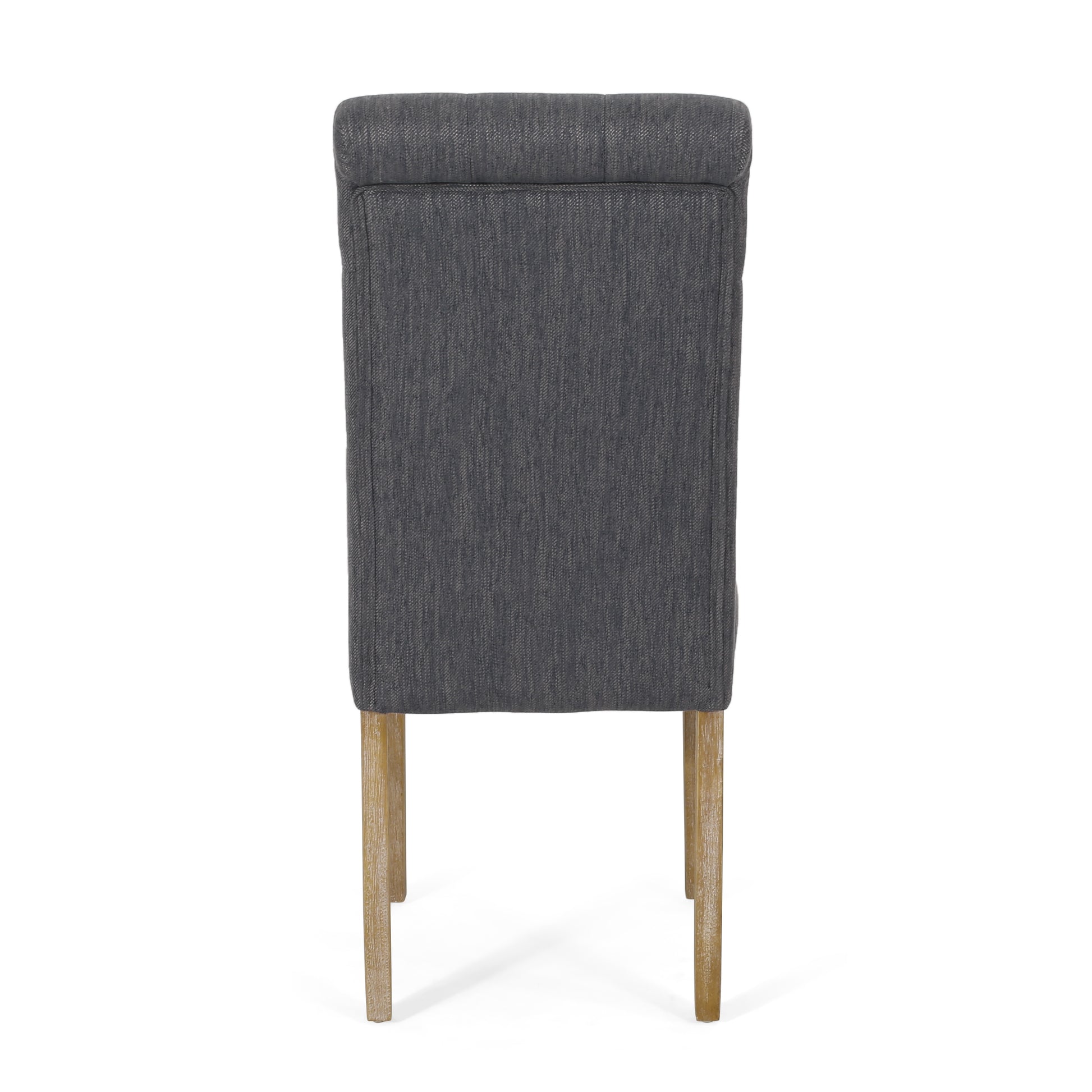 Dining Chair Mp2 Set Of 2 Charcoal Fabric
