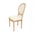 Kd Dining Chair Set Of 2 Beige Fabric