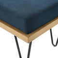 Bench Navy Blue Mdf