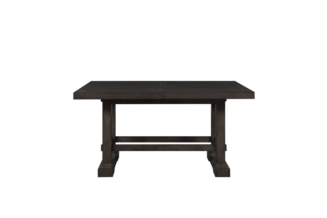 Napa Counter Table Dark Brown Dark Brown Wood