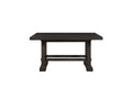 Napa Counter Table Dark Brown Dark Brown Wood