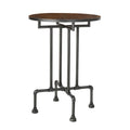 Bar Table Brown Black Mdf