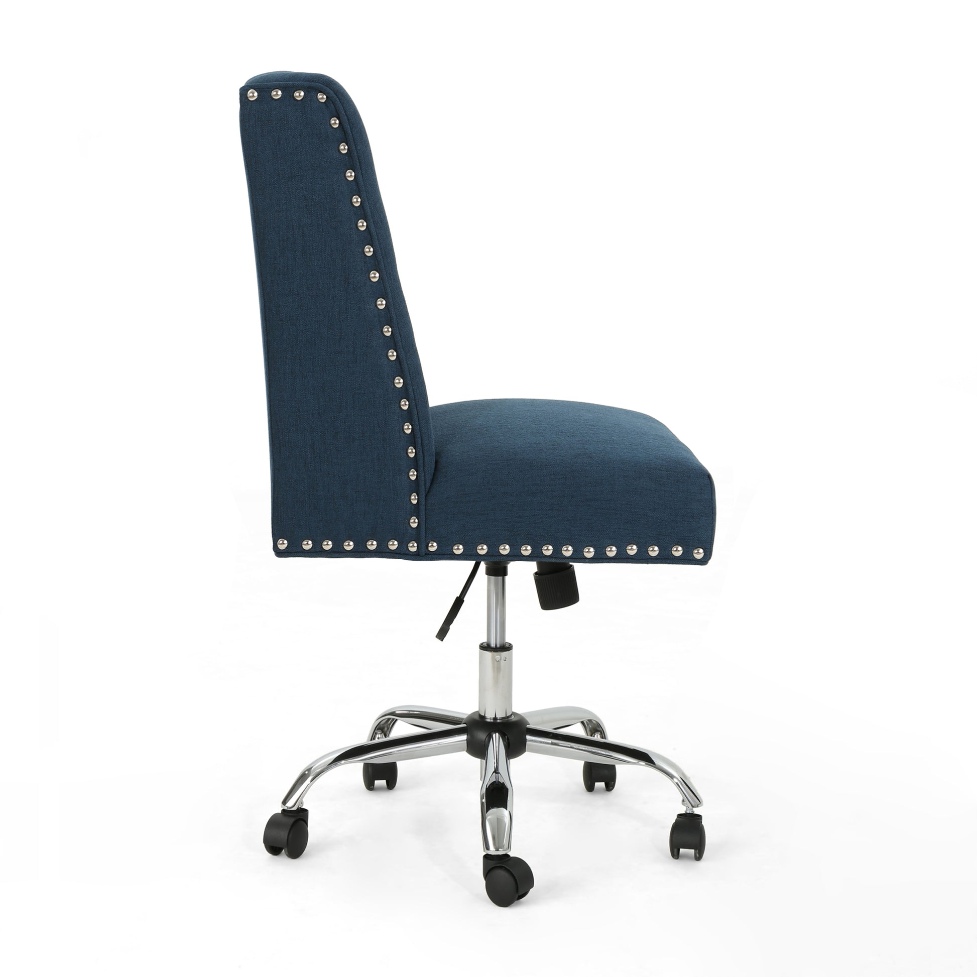 Office Chair Navy Blue Fabric