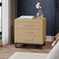 3 Drawer Chest Natural Mdf