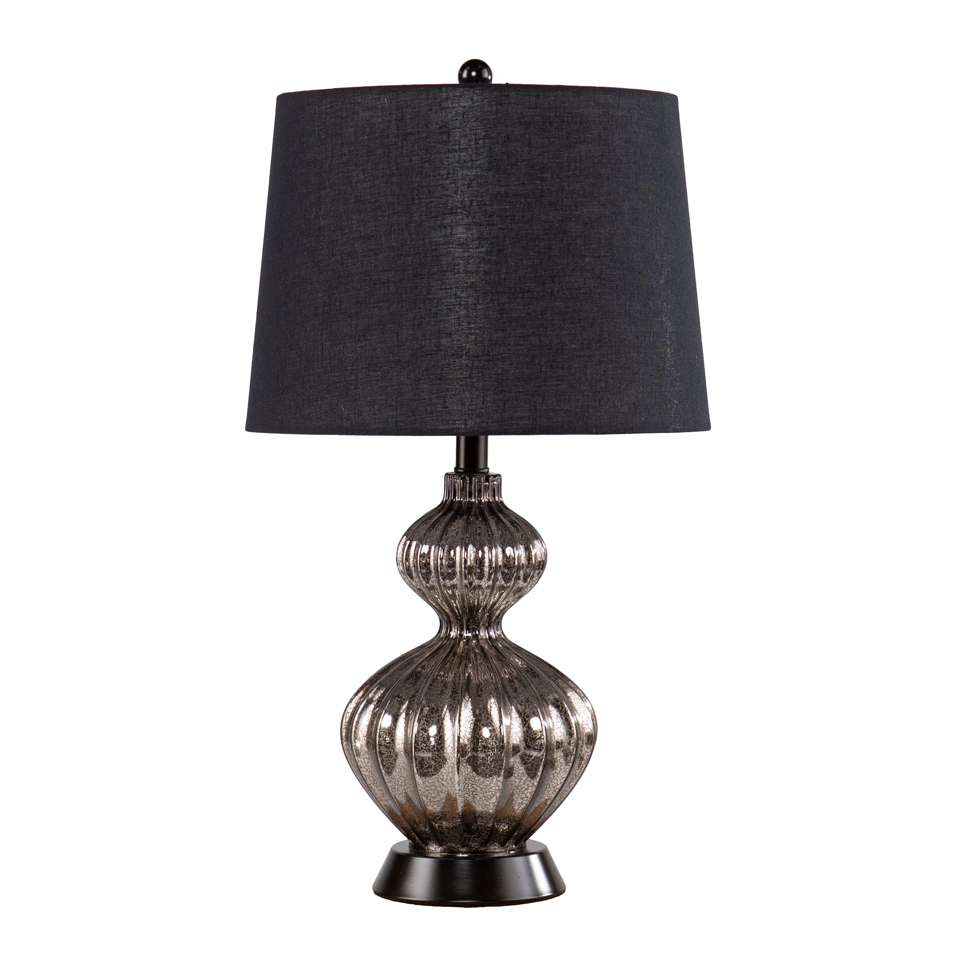Lyratta Table Lamp Black Glass