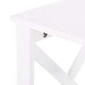 1 Drawer Storage Rack White Mdf