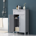 Floor Cabinet - Gray Mdf