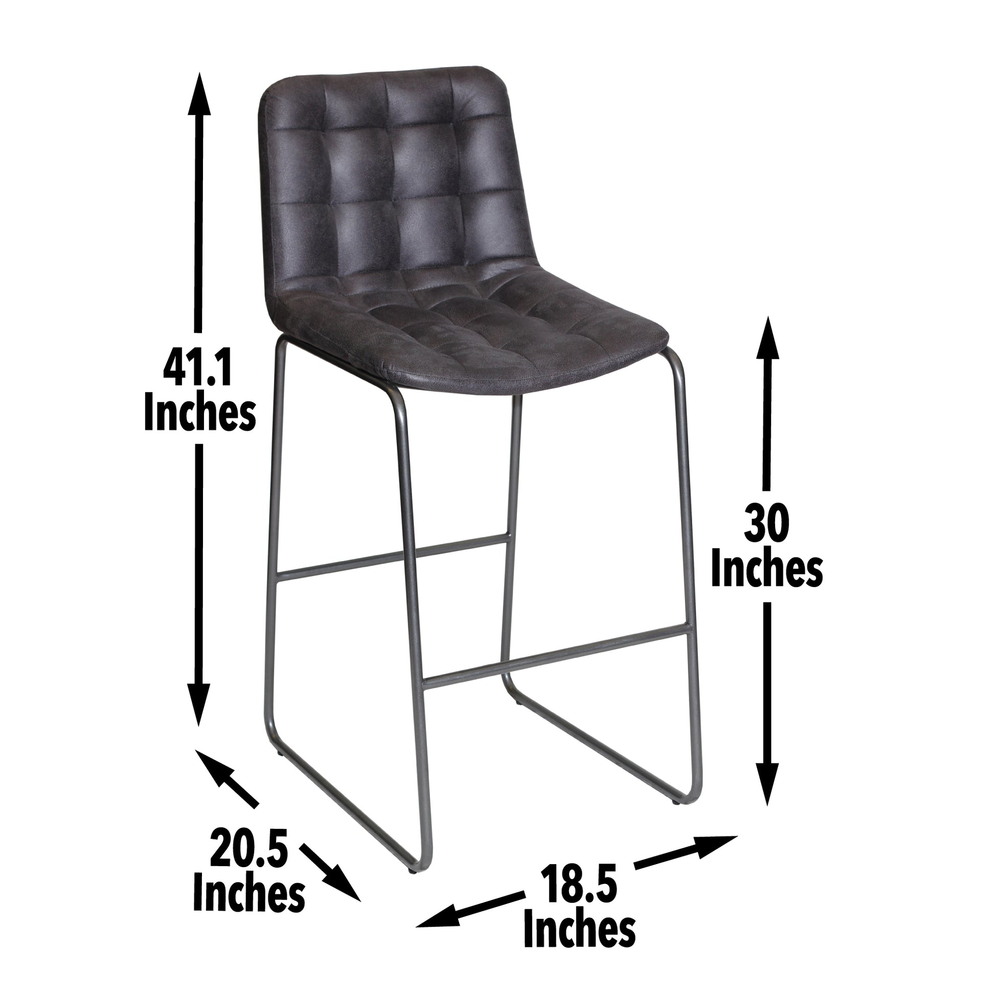 Westover Barstool Black Black Wood